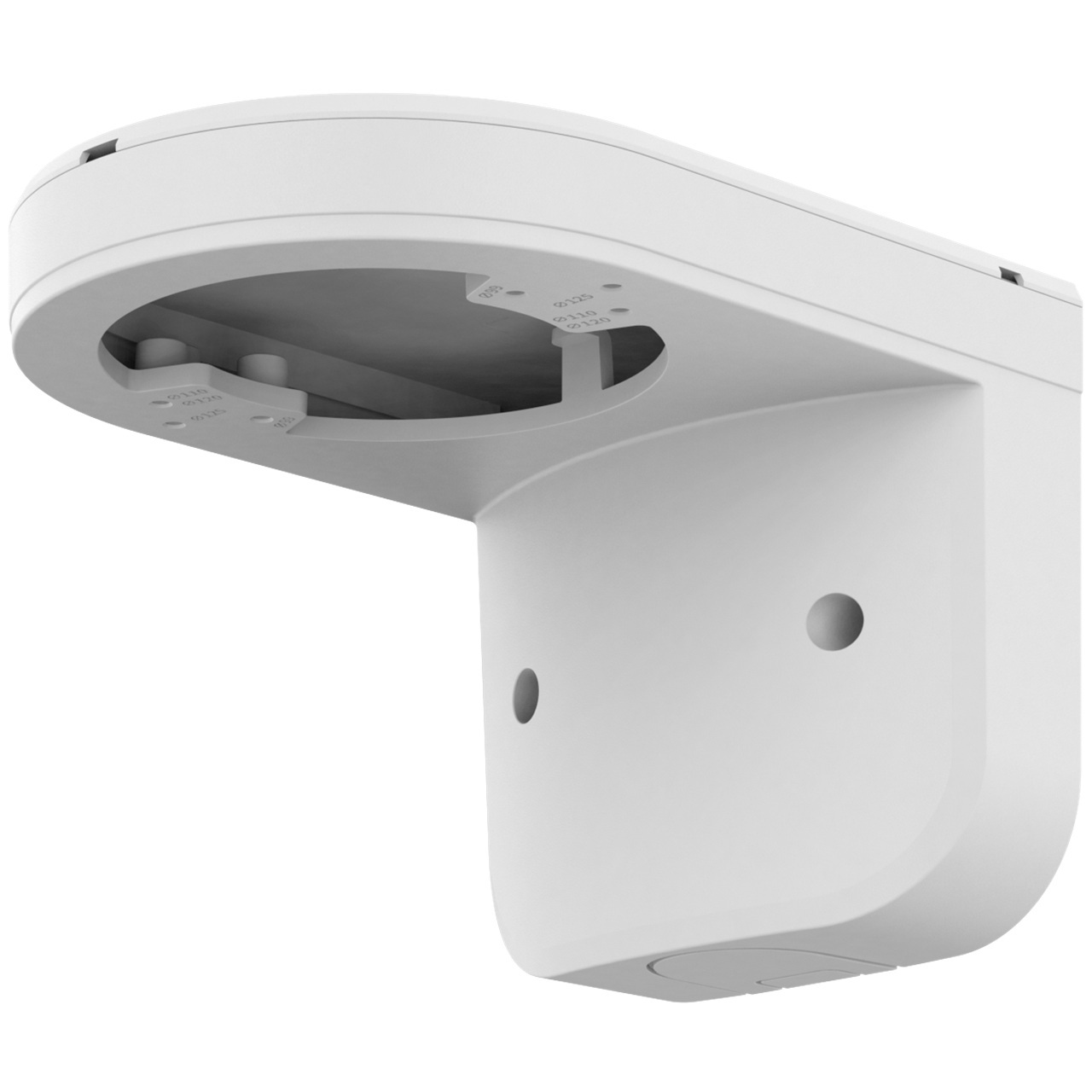 SBP-125WMW1 Hanwha Vision Wall Mount/Pole Mount - White