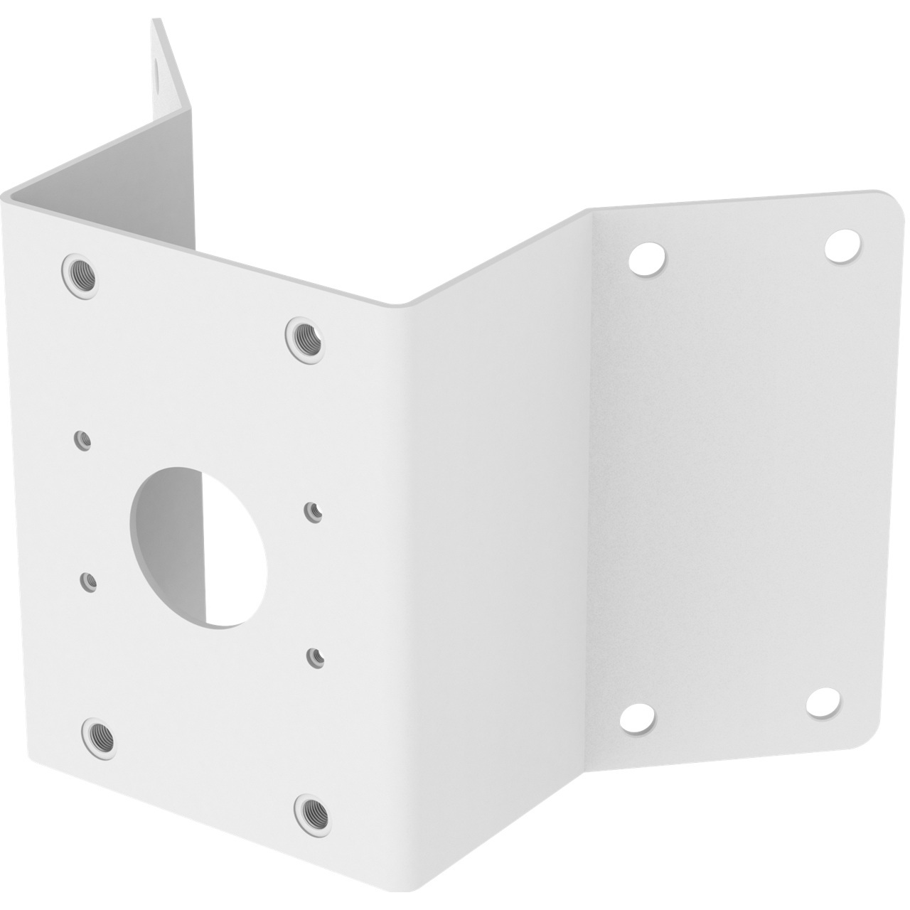 SBP-300KMW1 Hanwha Vision Corner Mount Adapter - White