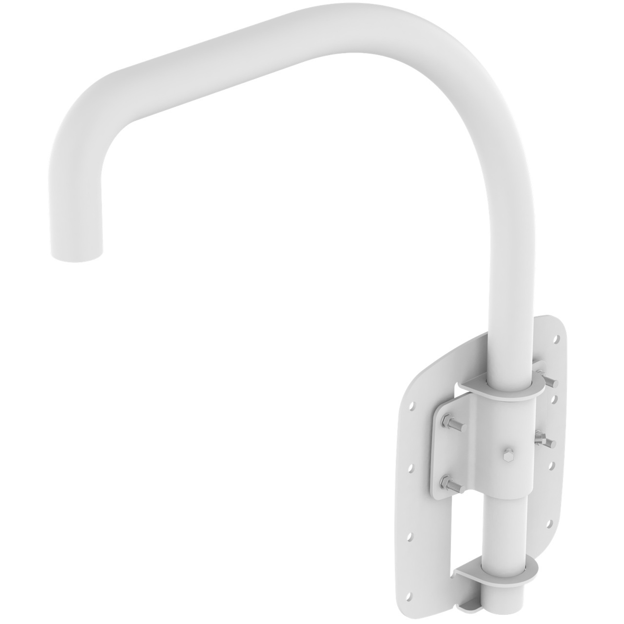 SBP-300LMW Hanwha Vision Parapet mount (White)