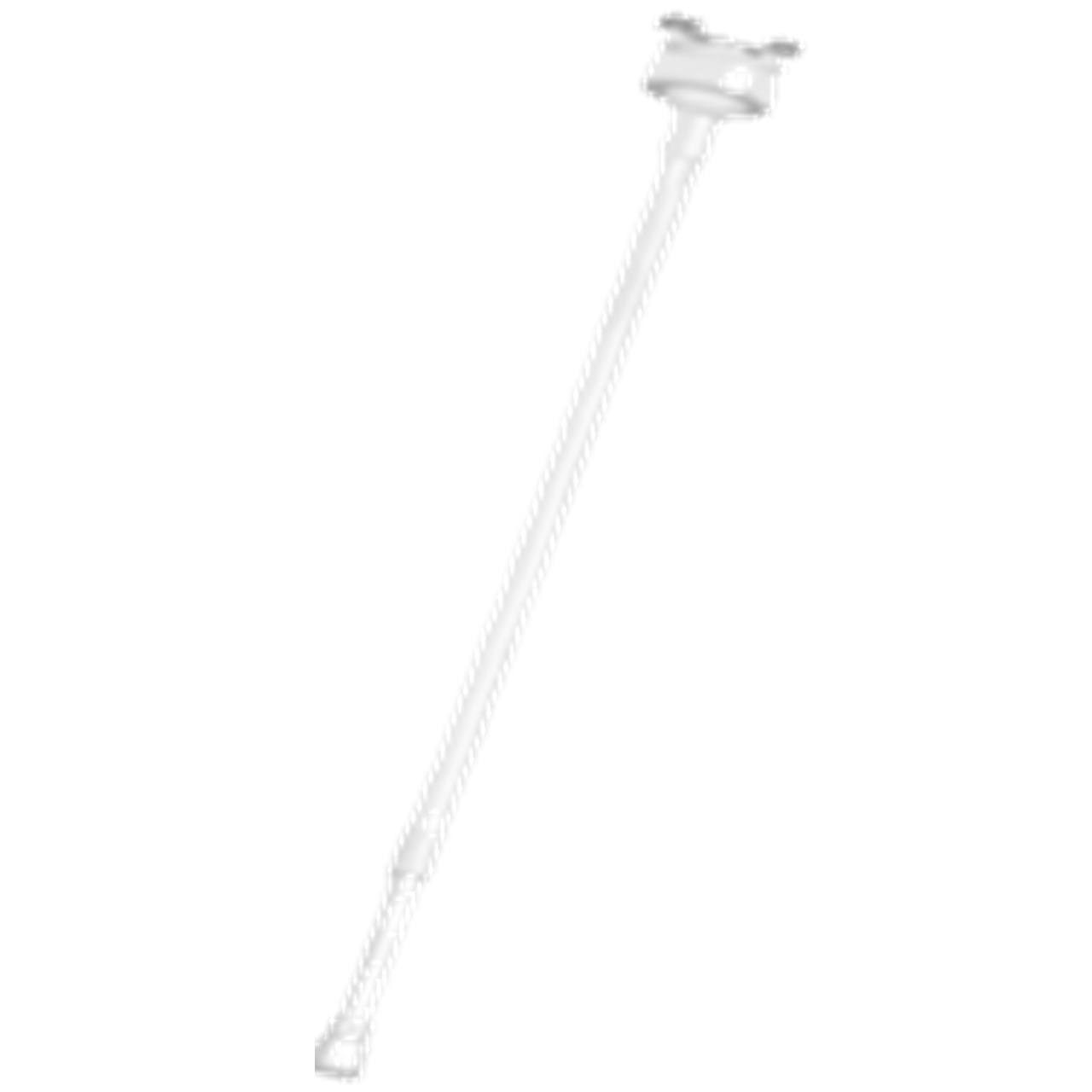 SBP-302CMASW Hanwha Vision Telescopic Pendant Mount with Swivel Adaptor - White