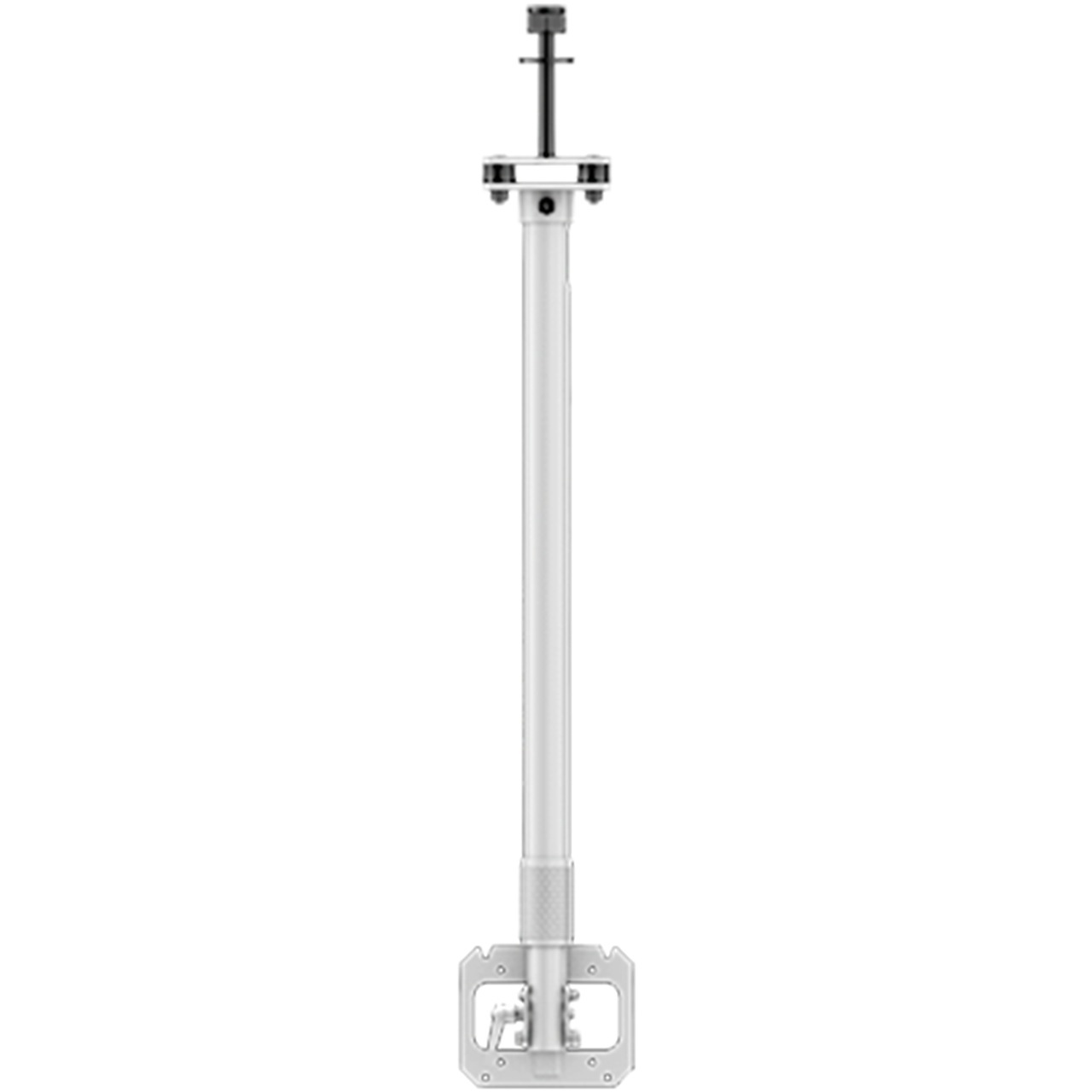 SBP-35PVMW Hanwha Vision Telescopic PVM Uni-strut Mount 3'-5.5' Drop Length - White