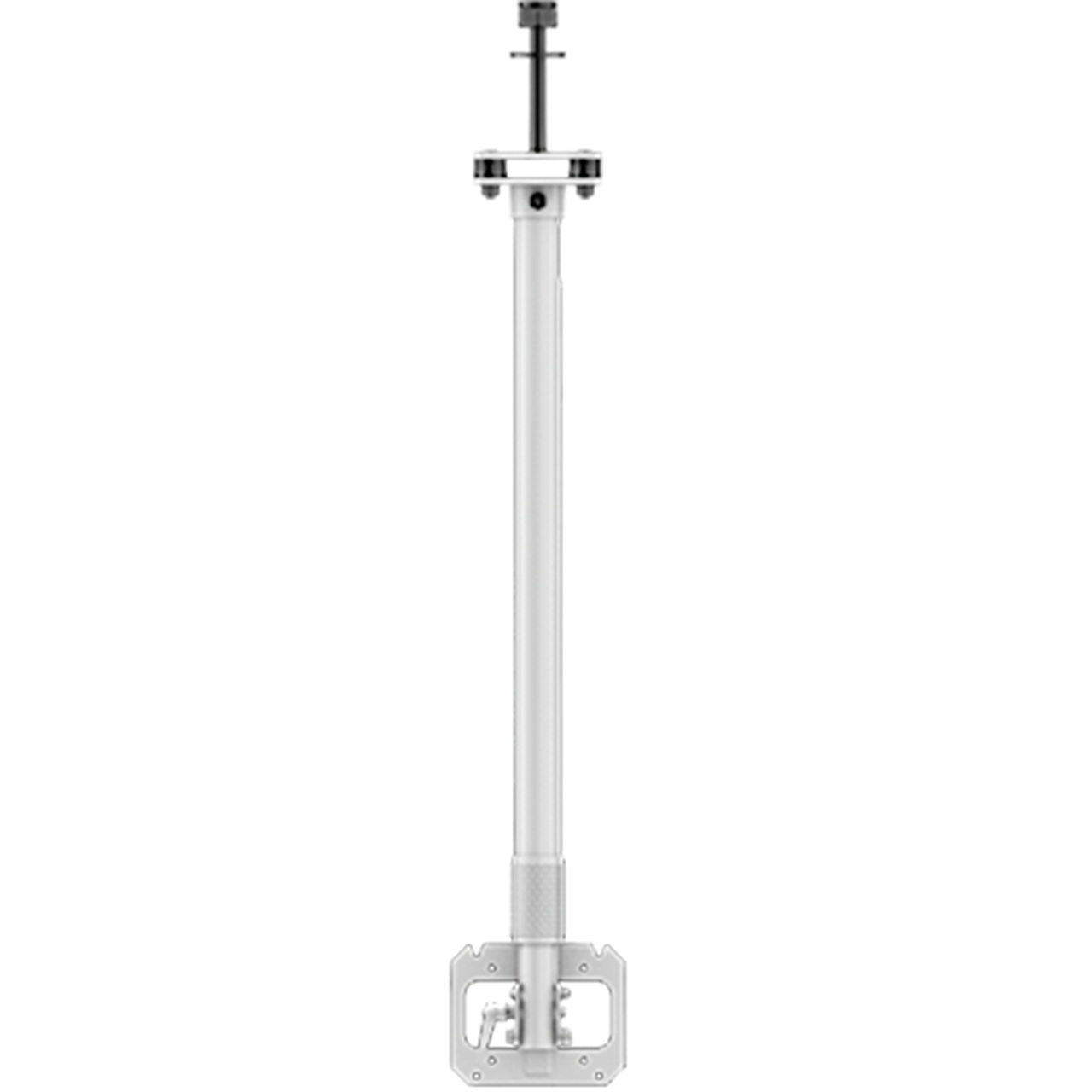 SBP-59PVMW Hanwha Vision Telescopic PVM Uni-strut Mount 5'-9' Drop Length - White
