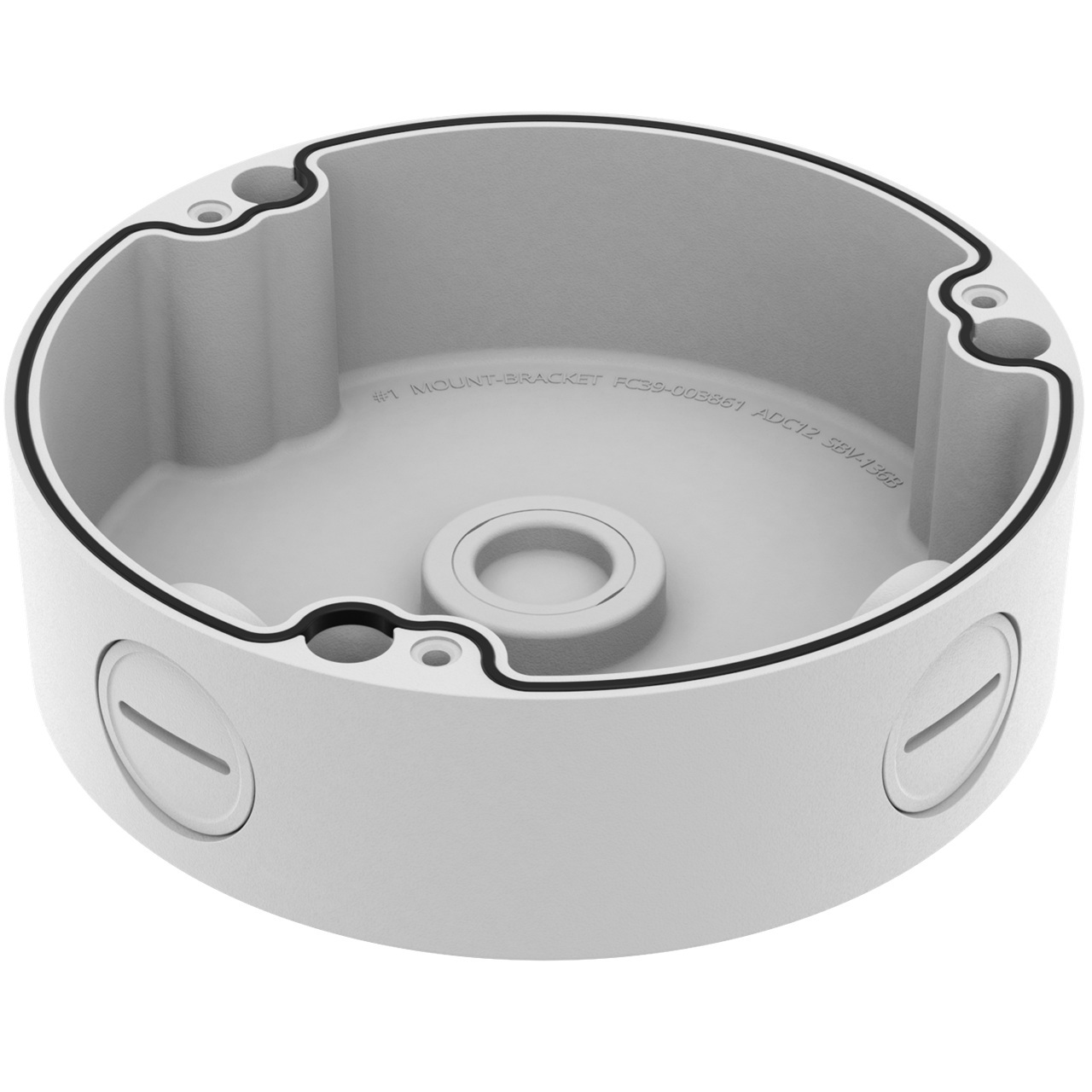 SBV-136BW Hanwha Vision Waterproof Back Box with Knockouts
