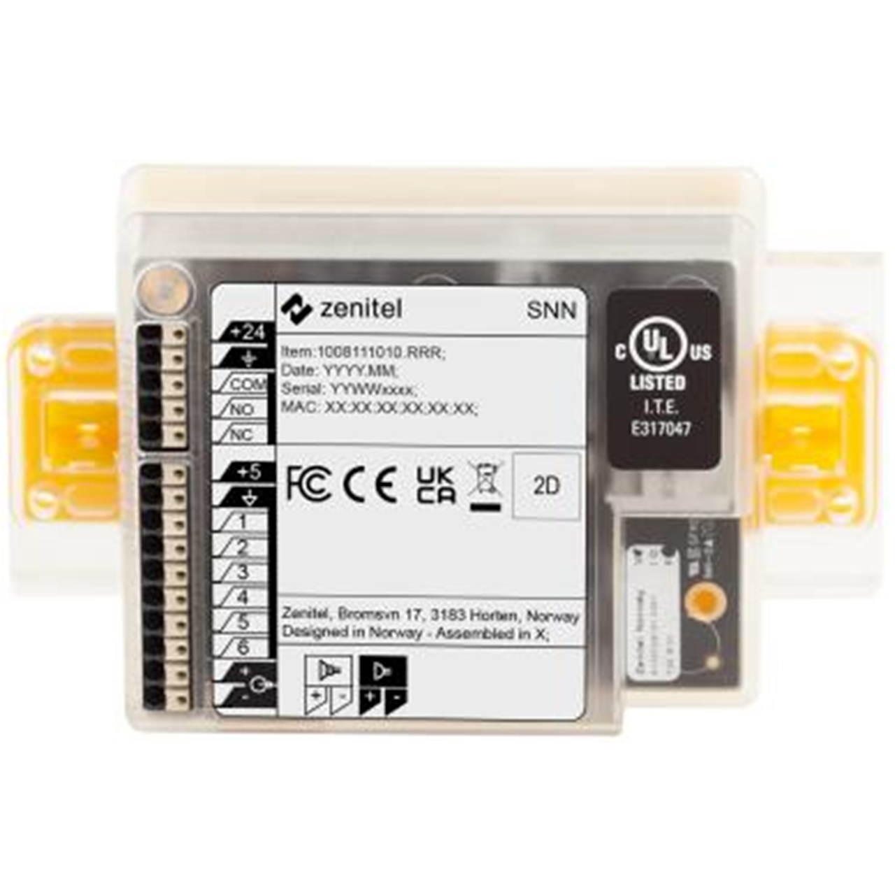 TKIS-2 Hanwha Vision External Relay for Audio Intercoms