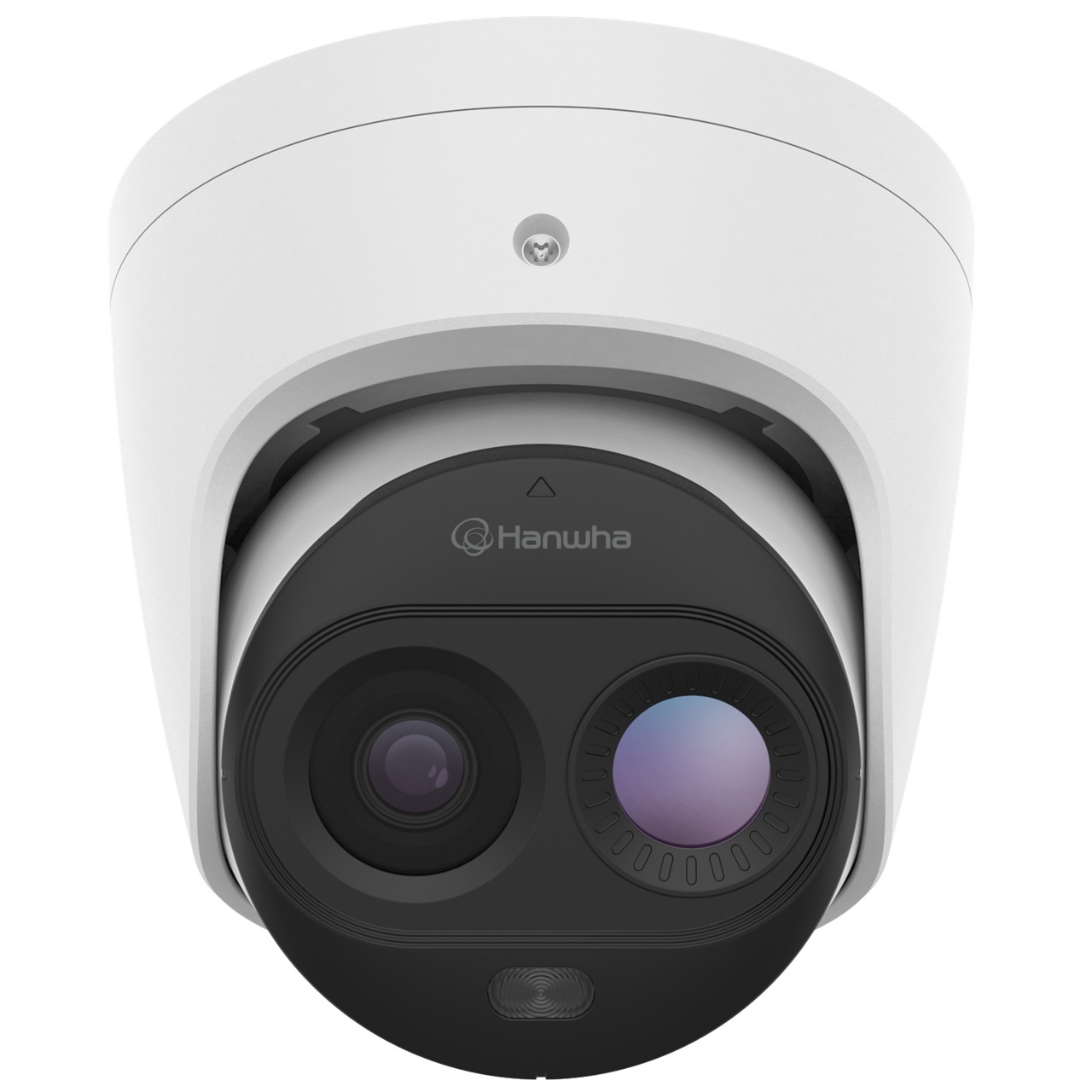 TNM-C2712TDR Hanwha Vision T Series 3.06-1.2mm 30FPS @ 3MP Indoor/Outdoor Day/Night WDR Early Fire Detection Bi-spectrum Thermal Network IP Security Camera PoE