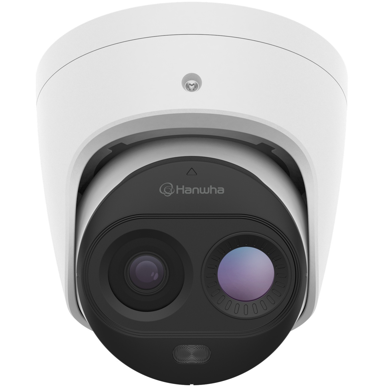 TNM-C2722TDR Hanwha Vision T Series 4.46-1.9mm 30FPS @ 3MP Indoor/Outdoor Day/Night WDR Fire Detection Bi-spectrum Thermal Network IP Security Camera PoE