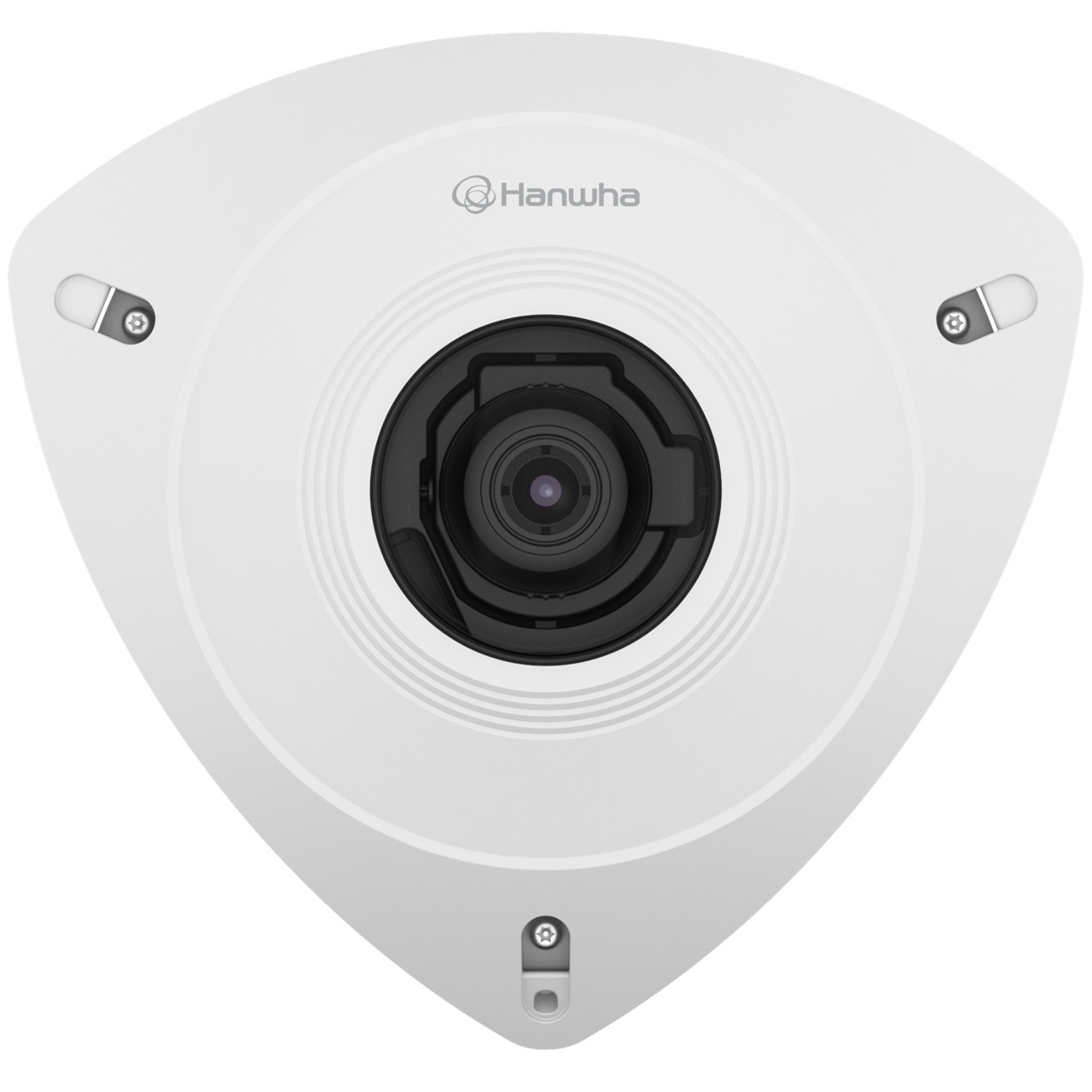 TNV-8011C Hanwha Vision T Series 2.3mm 30FPS @ 5MP Outdoor Day/Night WDR Corner IP Security Camera PoE