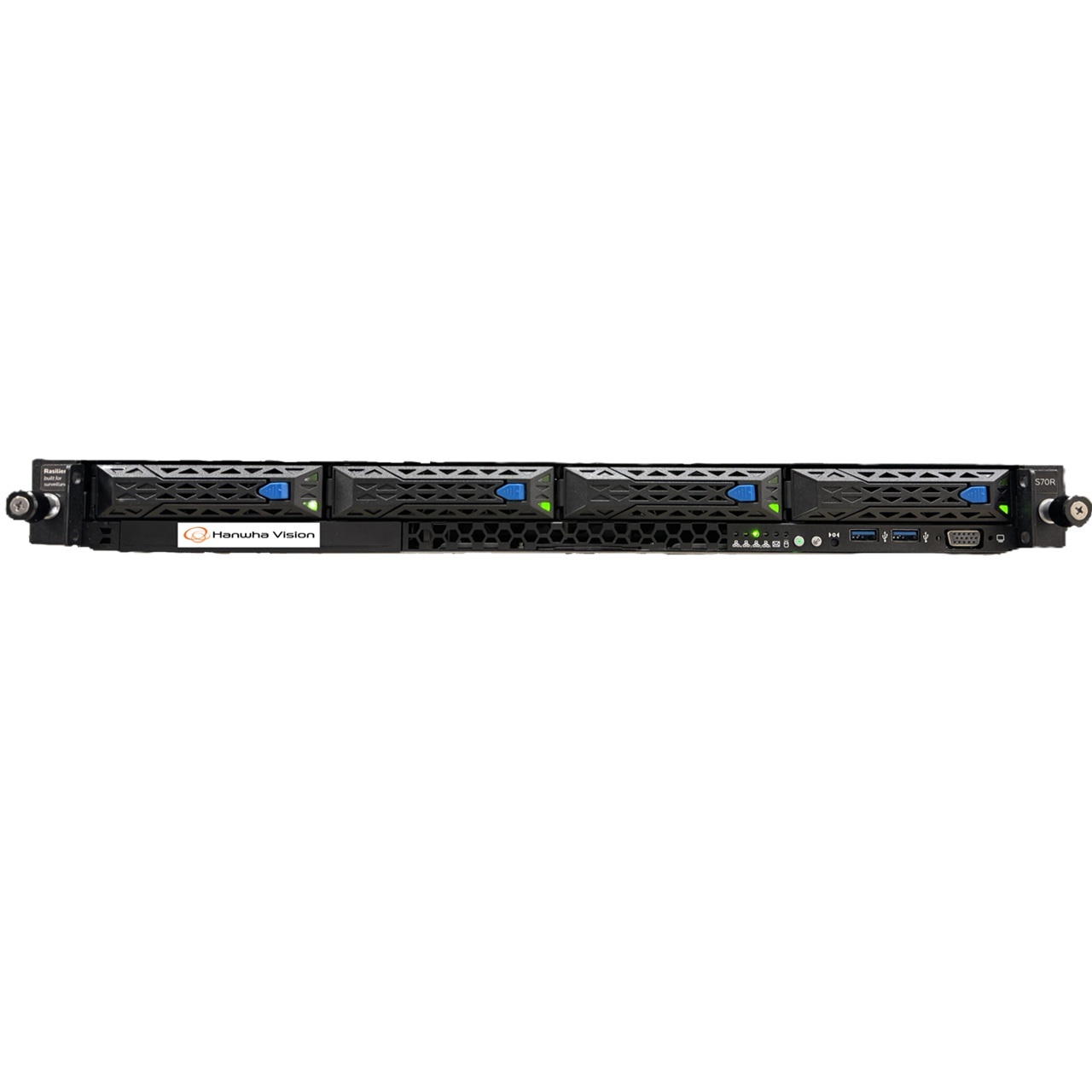 WRR-P-E201S-48TB Hanwha Vision 1U Wisenet WAVE NVR 470Mbps Windows Server Max Throughput - 48TB