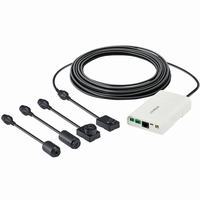 XNB-6001 Hanwha Vision X Series 60FPS @ 2MP Indoor Day/Night WDR Remote Head IP Security Camera 12VDC/PoE - No Lens