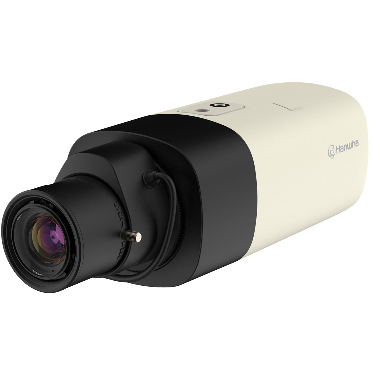 XNB-8000 Hanwha Vision X Series 30FPS @ 5MP Indoor Day/Night WDR Box IP Security Camera 12VDC/12VAC/PoE - No Lens