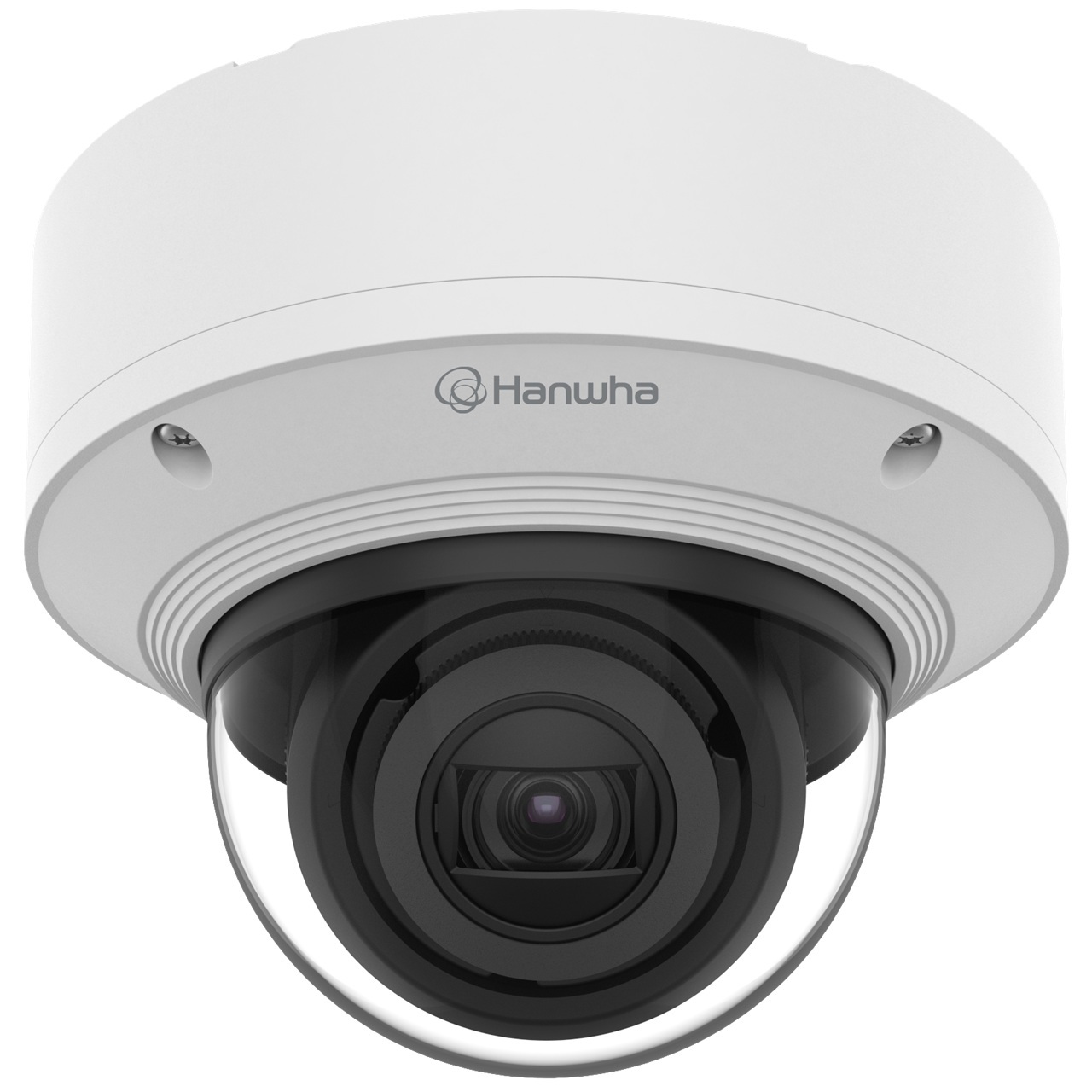 XND-6081V Hanwha Vision X Series 2.8-12mm Motorized 60FPS @ 2MP Indoor Day/Night WDR Dome IP Security Camera 12VDC/PoE