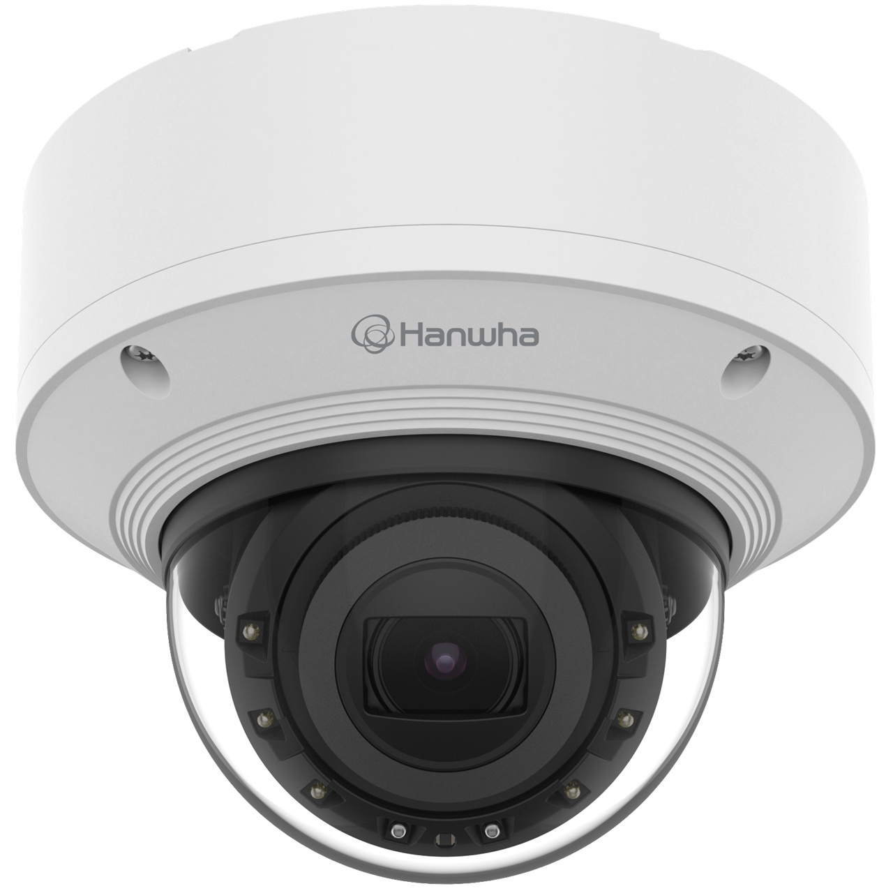 XND-6083RV Hanwha Vision X Series 2.8-12mm Motorized 120FPS @ 2MP Indoor IR Day/Night WDR Dome IP Security Camera 12VDC/PoE