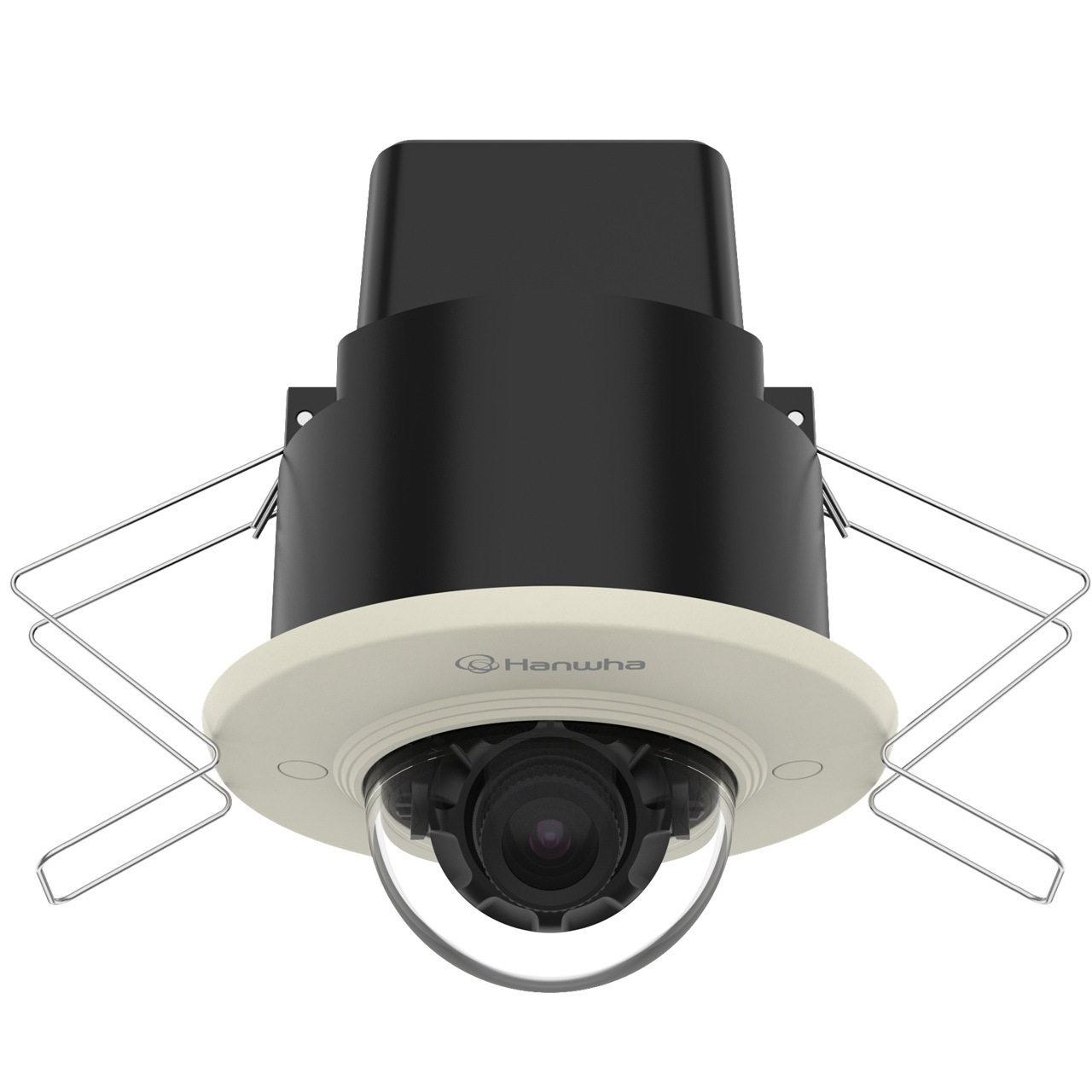 XND-8020F Hanwha Vision X Series 3.7mm 30FPS @ 5MP Day/Night WDR Dome IP Security Camera POE