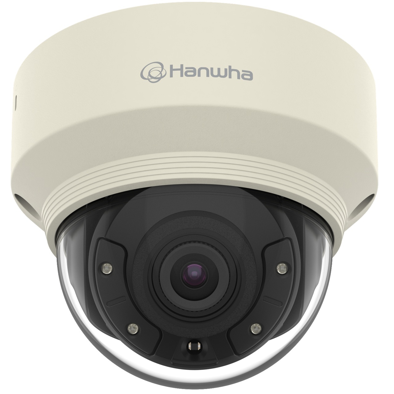 XND-8040R Hanwha Vision X Series 7mm 30FPS @ 5MP Indoor IR Day/Night WDR Dome IP Security Camera 12VDC/POE