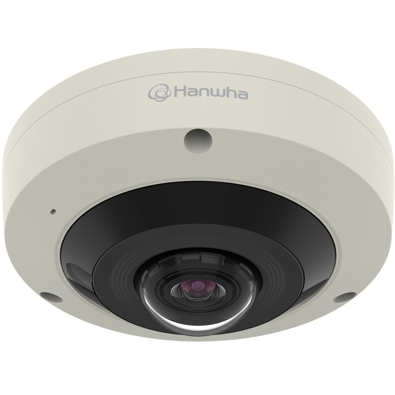 XNF-8010RVM Hanwha Vision X Series 1.6mm 30FPS @ 6MP Outdoor IR Day/Night WDR Mobile Fisheye IP Security Camera 12VDC/POE