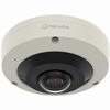 Show product details for XNF-8010RV Hanwha Vision X Series 1.6mm 30FPS @ 6MP Outdoor IR Day/Night WDR Fisheye IP Security Camera 12VDC/POE