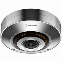 XNF-9010RS Hanwha Vision X Series 1.08mm 30FPS @ 12MP Outdoor IR Day/Night WDR Fisheye IP Security Camera 12VDC/PoE