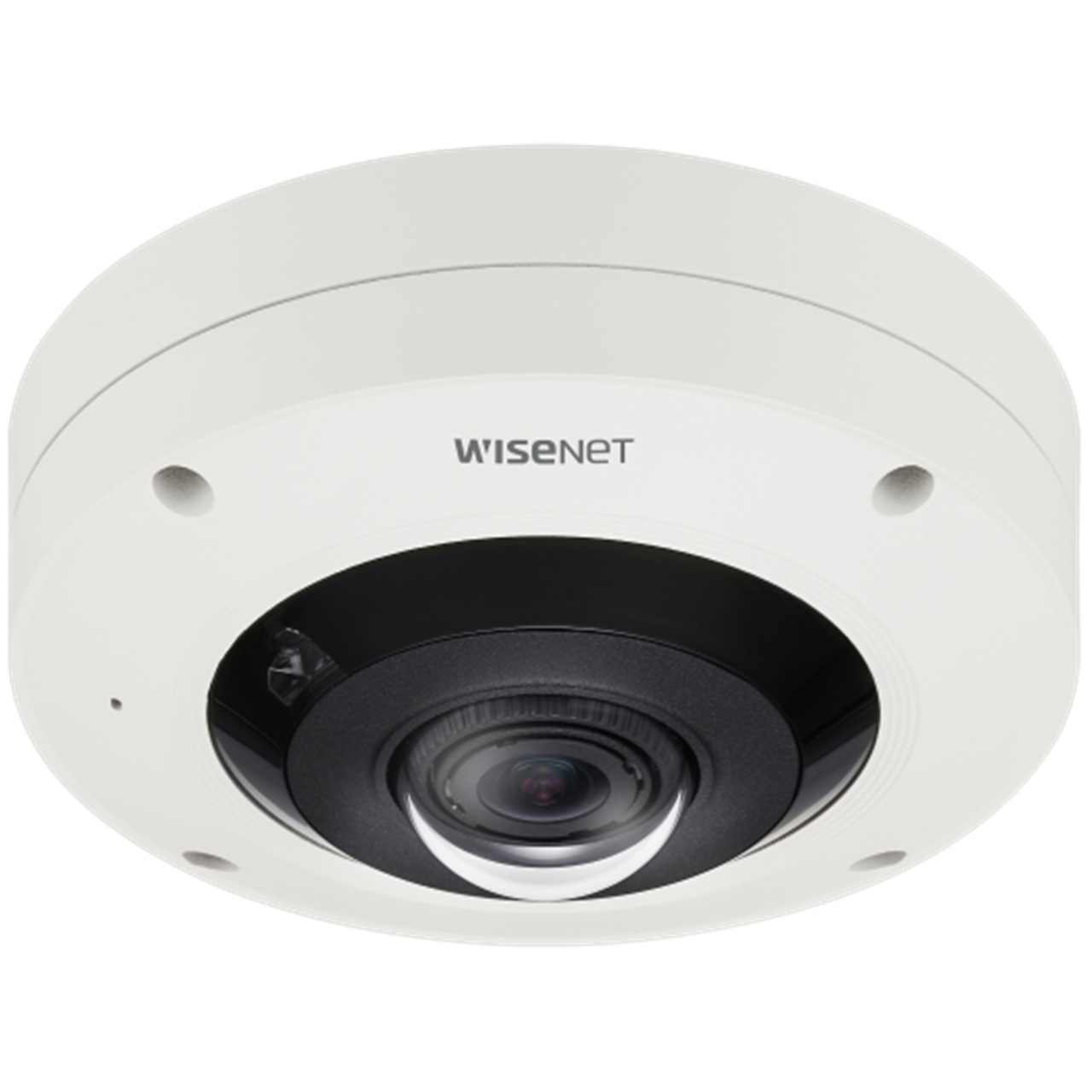 XNF-9010RVM Hanwha Vision X Series 1.08mm 30FPS @ 12MP Outdoor IR Day/Night WDR Fisheye IP Security Camera 12VDC/POE