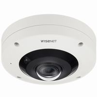 XNF-9010RV Hanwha Vision X Series 1.08mm 30FPS @ 12MP Outdoor IR Day/Night WDR Fisheye IP Security Camera 12VDC/POE