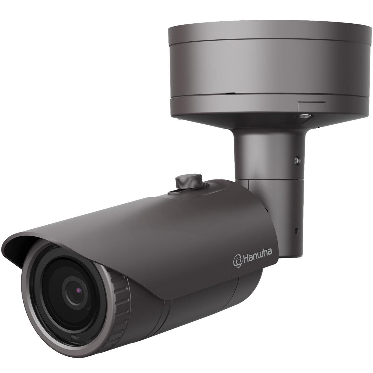 XNO-8030R Hanwha Vision X Series 4.6mm 30FPS @ 5MP Outdoor IR Day/Night WDR Bullet IP Security Camera 12VDC/POE