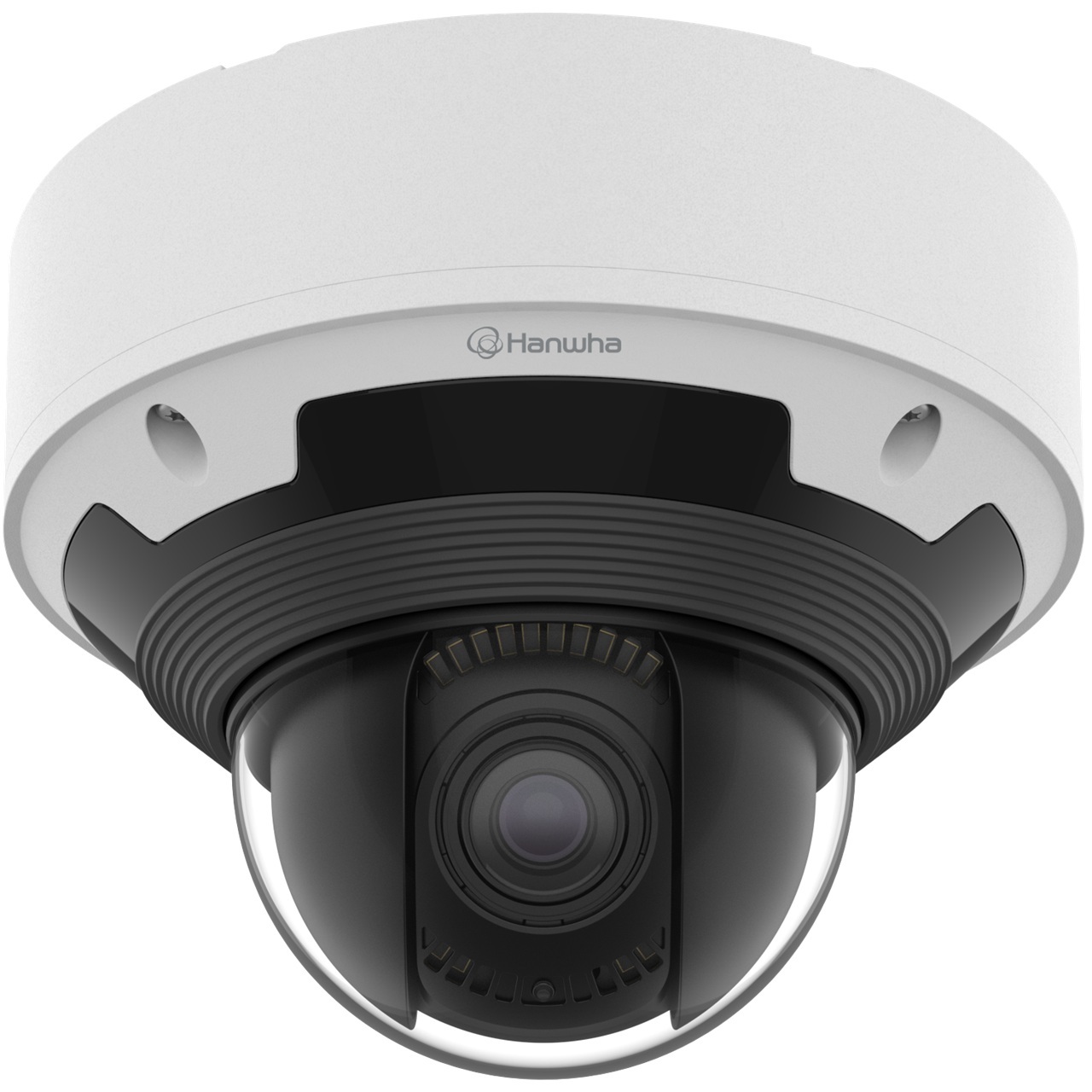 XNV-6083RZ Hanwha Vision X Series 2.8-12mm Motorized 120FPS @ 2MP Outdoor IR Day/Night WDR Dome IP Security Camera 12VDC/PoE