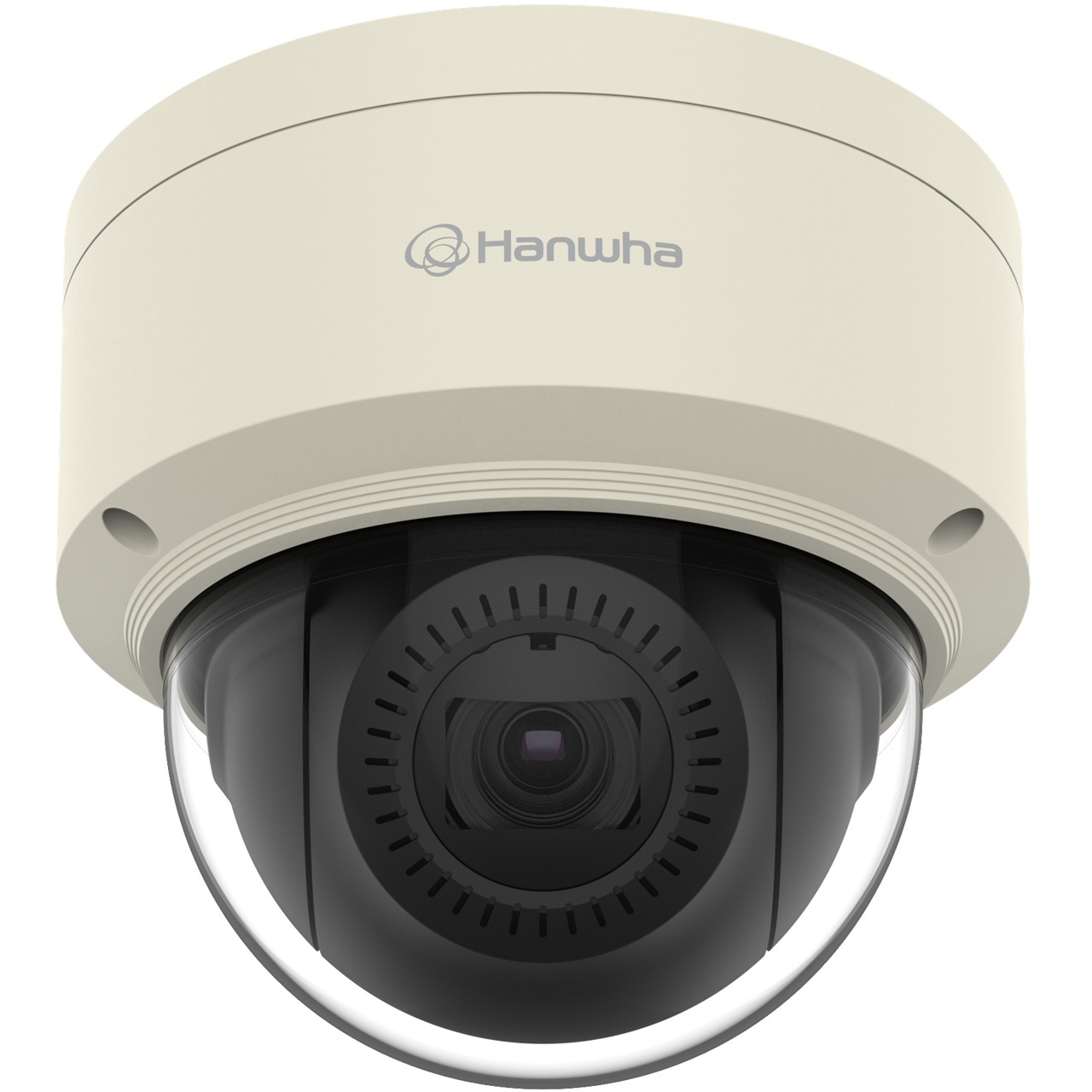 XNV-6085 Hanwha Vision X Series 4.1-16.4mm Motorized 60FPS @  2MP Outdoor Day/Night WDR Dome IP Security Camera 24VAC/12VDC/PoE