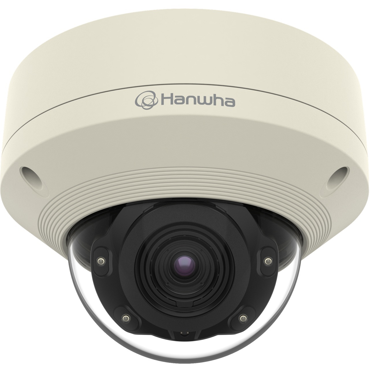 XNV-8080R Hanwha Vision X Series 3.9-9.4mm Motorized 30FPS @ 5MP Outdoor IR Day/Night WDR Dome IP Security Camera 12VDC/24VAC/POE