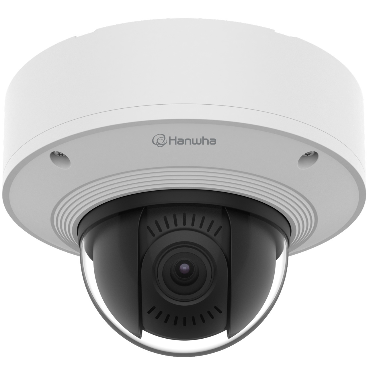 XNV-8081Z Hanwha Vision X Series 3.6-9.4mm Motorized 30FPS @ 5MP Outdoor Day/Night WDR Dome IP Security Camera 12VDC/24VAC/PoE