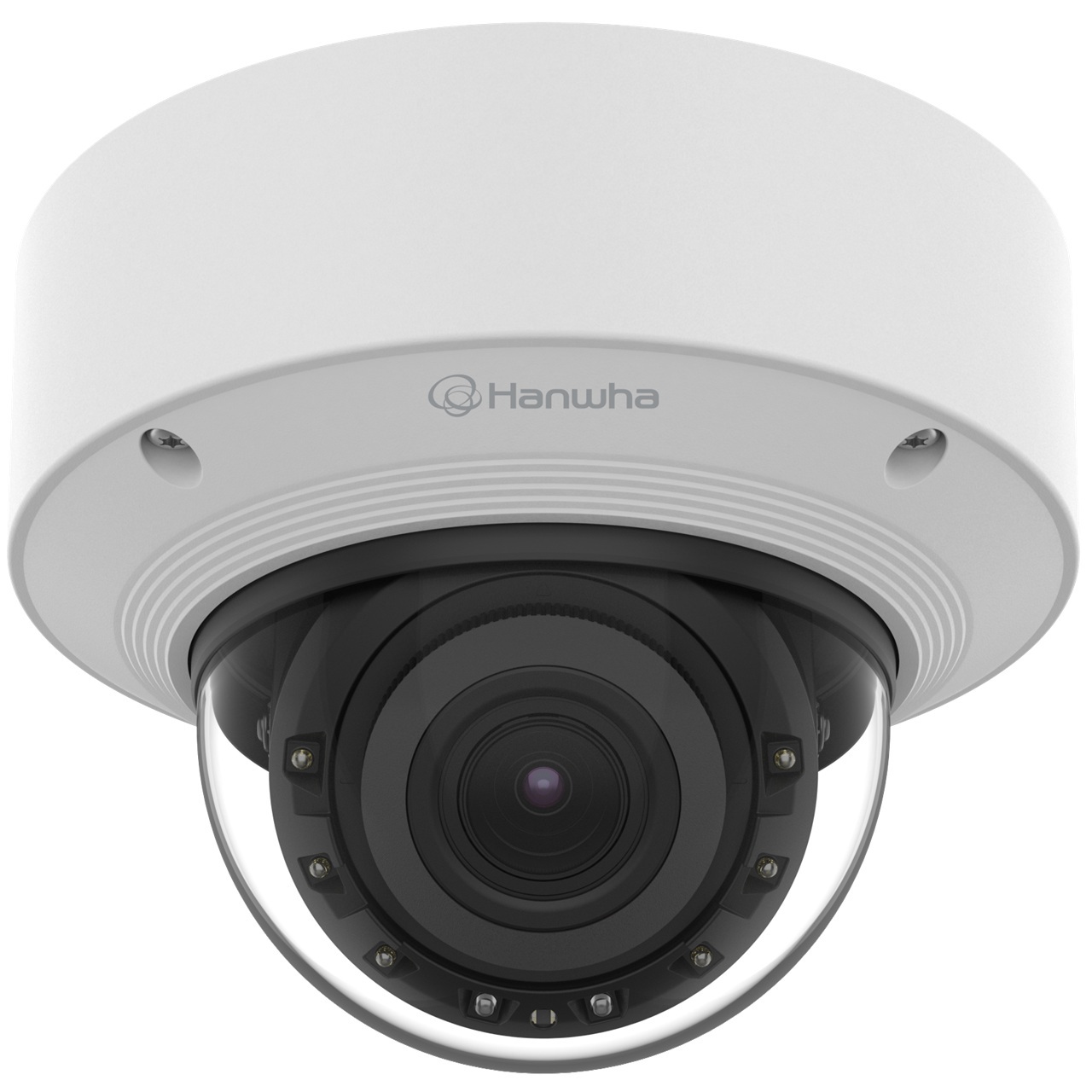 XNV-C9083R Hanwha Vision X Series 4.4~9.3mm Motorized 30FPS @ 2160p Outdoor IR Day/Night WDR Dome IP Security Camera 12VDC/PoE