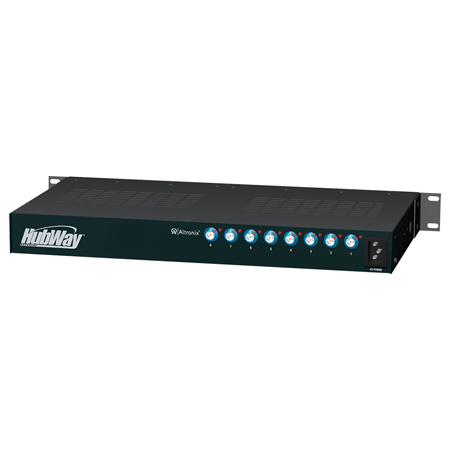 HUBWAYLD8CD Altronix 8 Channel Active UTP Transceiver Hub 115VAC - CAT-5 on Front & BNC on Rear