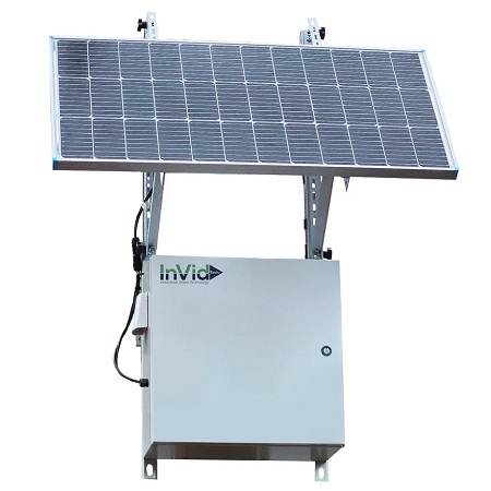 INVID-ISSS-100W InVid Tech Independent Solar Surveillance Solution