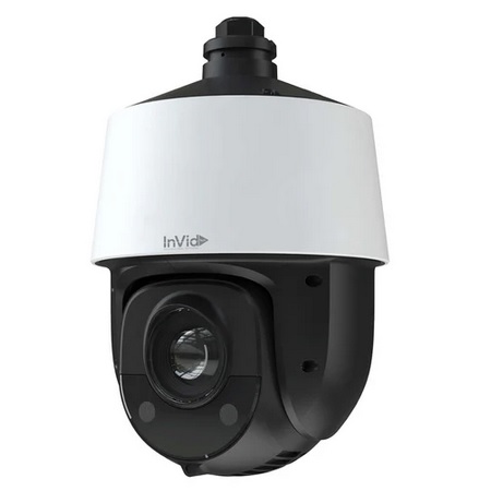 PAR-P2PTZXIR25-AI InVid Tech 4.8-120mm 25x Optical Zoom 30FPS @ 2MP Outdoor IR Day/Night WDR PTZ IP Security Camera 12VDC/PoE