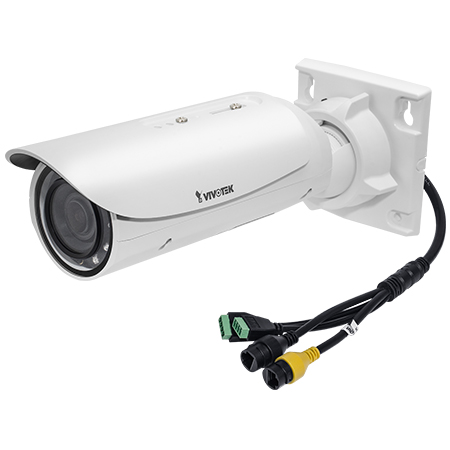 [DISCONTINUED] IB8338-HR Vivotek 2.9-12mm Varifocal 1MP 1280x800 Outdoor IR Day/Night WDR Bullet IP Security Camera 12VDC PoE Extender