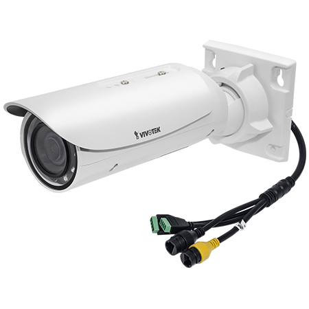 [DISCONTINUED] IB8367-T Vivotek 2.8-12mm Varifocal 2MP 1920x1080 Outdoor IR Day/Night WDR Bullet IP Security Camera 12VDC/PoE