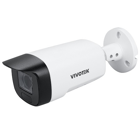 IB839-EHTV-V2-1Y Vivotek VORTEX Premium Series 2.8 - 12 mm Varofical 15FPS @ 5MP Outdoor IR Day/Night WDR Bullet IP Security Camera PoE - Includes 1 Year xPro License