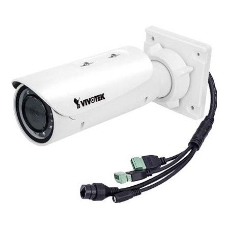 [DISCONTINUED] IB9381-HT Vivotek 4~9mm Varifocal 30FPS @ 5MP Outdoor IR Day/Night Bullet IP Security Camera 12VDC/PoE