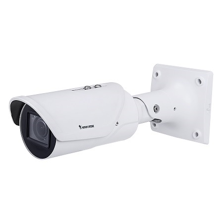 [DISCONTINUED] IB9387-EHT-A Vivotek 2.7~13.5mm Motorized 30FPS @ 5MP Outdoor IR Day/Night WDR Bullet IP Security Camera 12VDC/24VAC/PoE - Extreme Weather