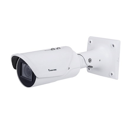 [DISCONTINUED] IB9387-HT-A Vivotek 2.7~13.5mm Motorized 30FPS @ 5MP Outdoor IR Day/Night WDR Bullet IP Security Camera 12VDC/24VAC/PoE