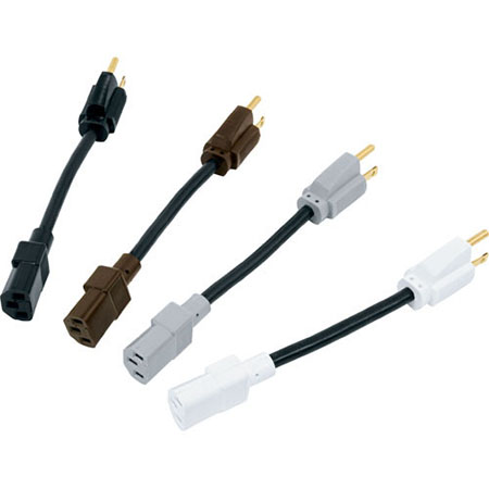 IEC-6X4 Middle Atlantic Signalsafe IEC Power Cords, 6 Inch Length, 4 Pieces