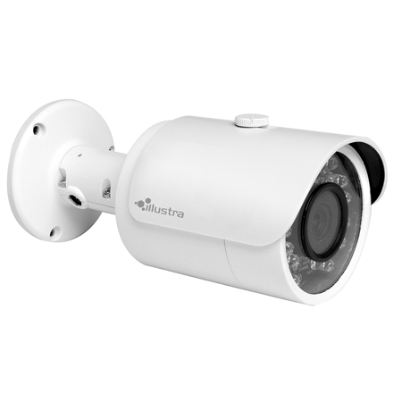 IES01MFBNWIY Illustra 3.6mm 30FPS @ 1280 x 720 Outdoor IR Day/Night WDR Bullet IP Security Camera 12VDC/PoE