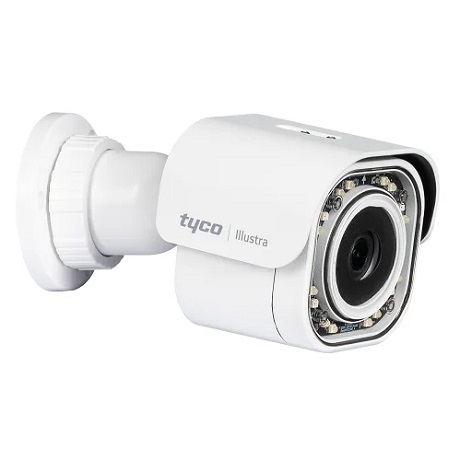 IES02-B10-BI04 American Dynamics 2.8mm 30FPS @ 2MP Outdoor IR Day/Night WDR Bullet IP Security Camera 12VDC/PoE