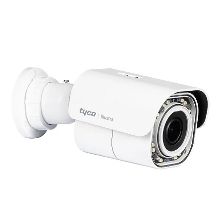 IES02-B12-BI04 American Dynamics 2.7-13.5mm Motorized 30FPS @ 2MP Outdoor IR Day/Night WDR Bullet IP Security Camera 12VDC/PoE