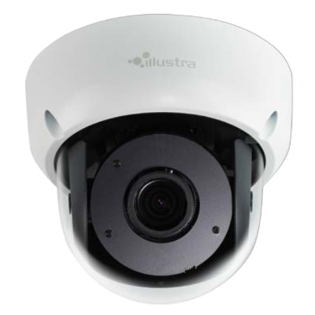 IFS08D2ICWTTB American Dynamics 3.4-9mm Motorized 15FPS @ 8MP Indoor IR Day/Night WDR HD MiniDome Camera