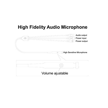 INVID-MICAMP InVid Tech Line Level Microphone