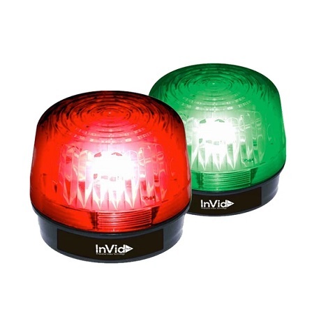 INVID-SIREN54GKIT InVid Tech Green Strobe and Siren Includes Connectors and Power Supply