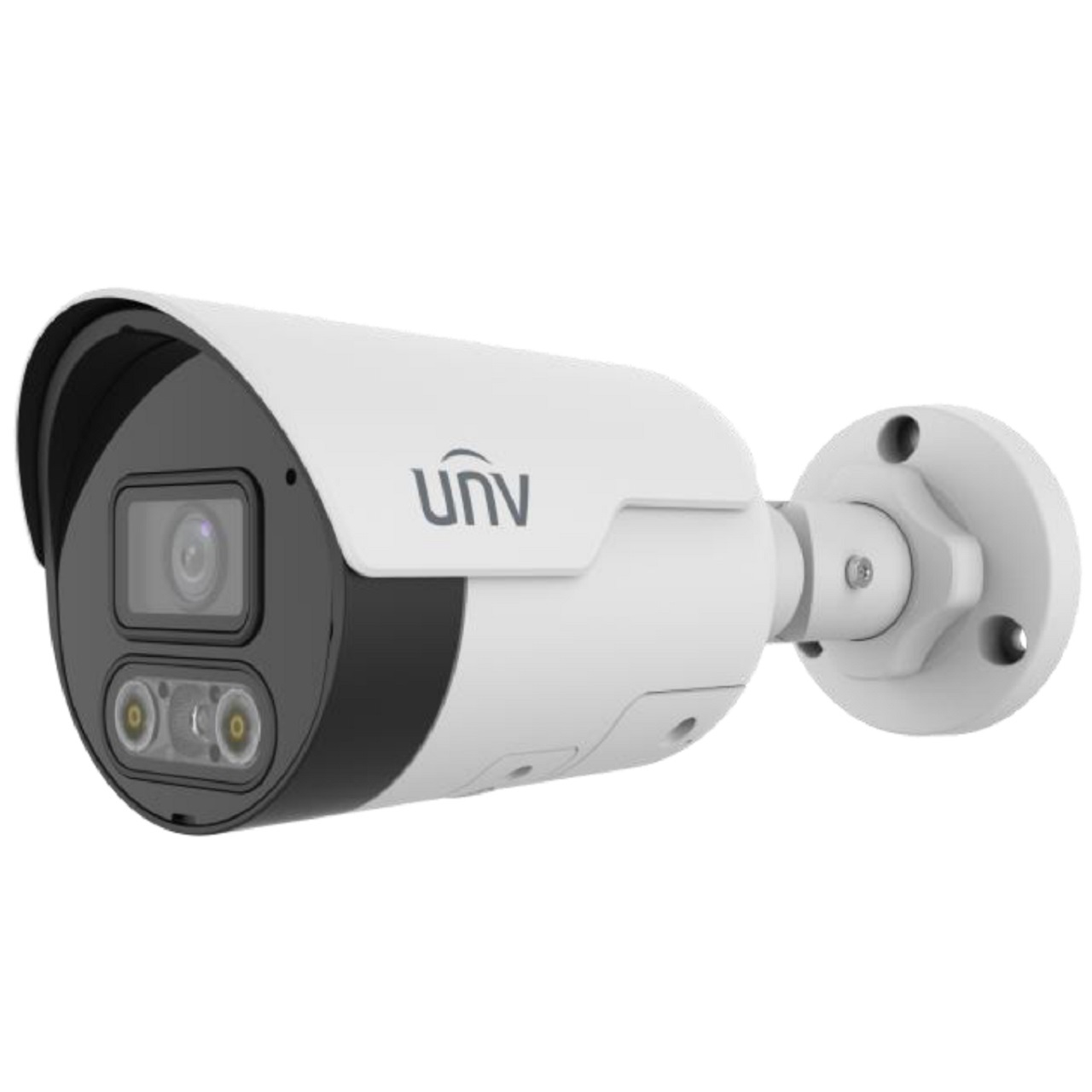 IPC2124SR-ADF40KMC-DL-H Uniview Sharp Series 4.0mm 30FPS @ 4MP ColorHunter Outdoor IR Day/Night WDR Mini Bullet IP Security Camera 12VDC/PoE