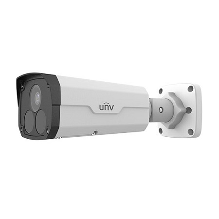 [DISCONTINUED] IPC2224SA-DF40K Uniview Prime IV Series 4mm 30FPS @ 4MP LightHunter Outdoor IR Day/Night WDR Bullet IP Security Camera 12VDC/PoE