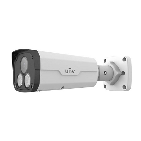 IPC2225SE-DF40K-WL-I0 Uniview Prime III Series 4mm 25FPS @ 5MP ColorHunter Outdoor White Light Day/Night WDR Bullet IP Security Camera 12VDC/PoE