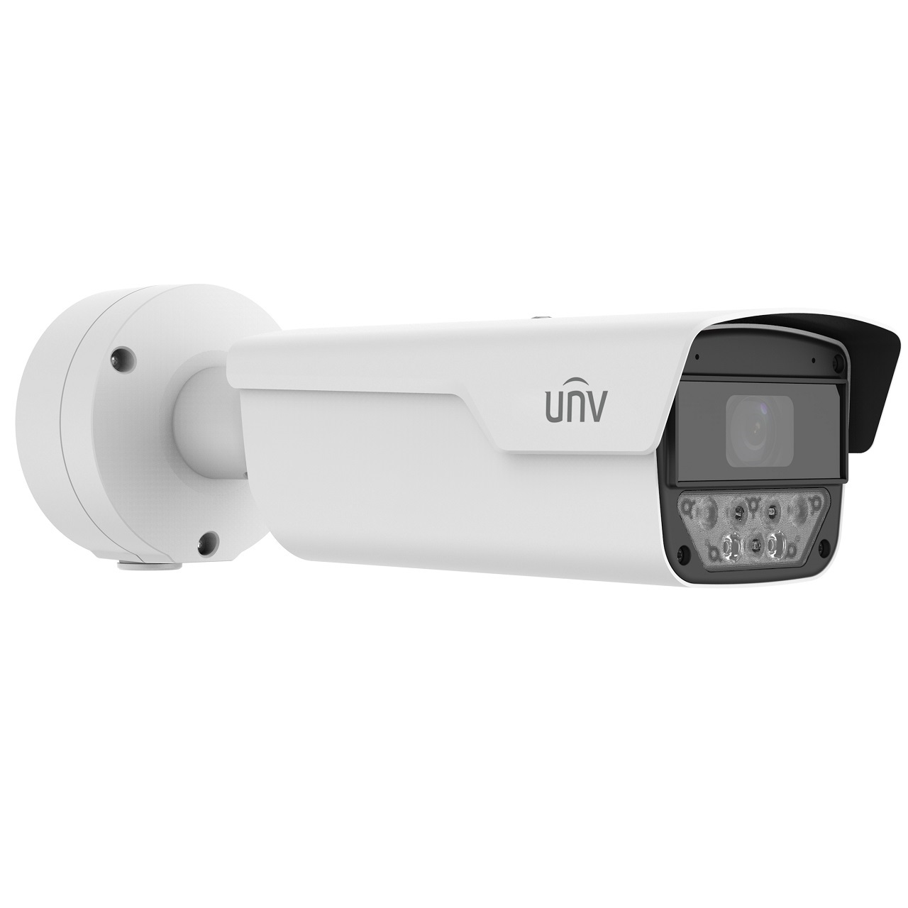 IPC268EA-AHDX4K-I1 Uniview Pro Series 8~32mm 4x Optical Zoom 60FPS @ 8MP LightHunter Outdoor IR Day/Night WDR Bullet IP Security Camera 12VDC/PoE