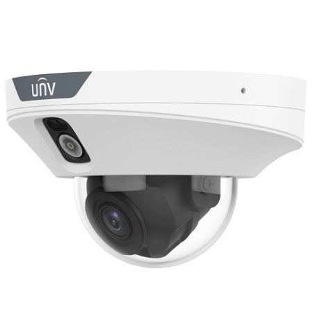 IPC312LP-ADF20KC-DL Uniview Easy Series 2.0mm 30FPS @ 2MP LightHunter Outdoor IR White Light Day/Night WDR Mini Dome IP Security Camera 12VDC/PoE